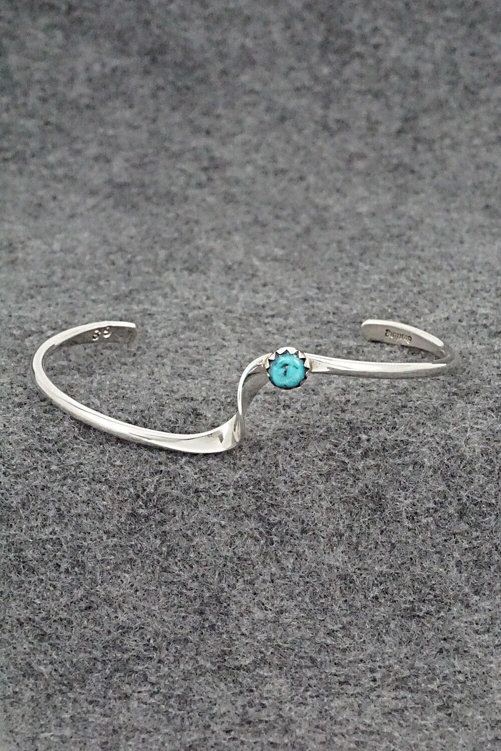Turquoise & Sterling Silver Bracelet - Yolanda Skeets