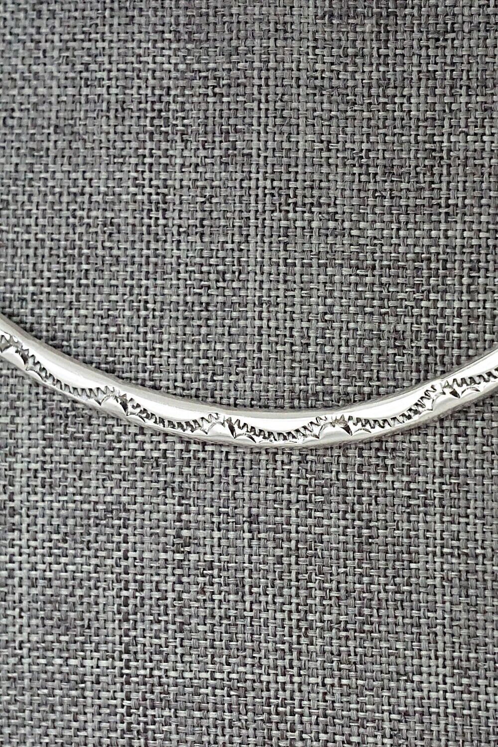 Sterling Silver Choker Necklace - Elaine Tahe