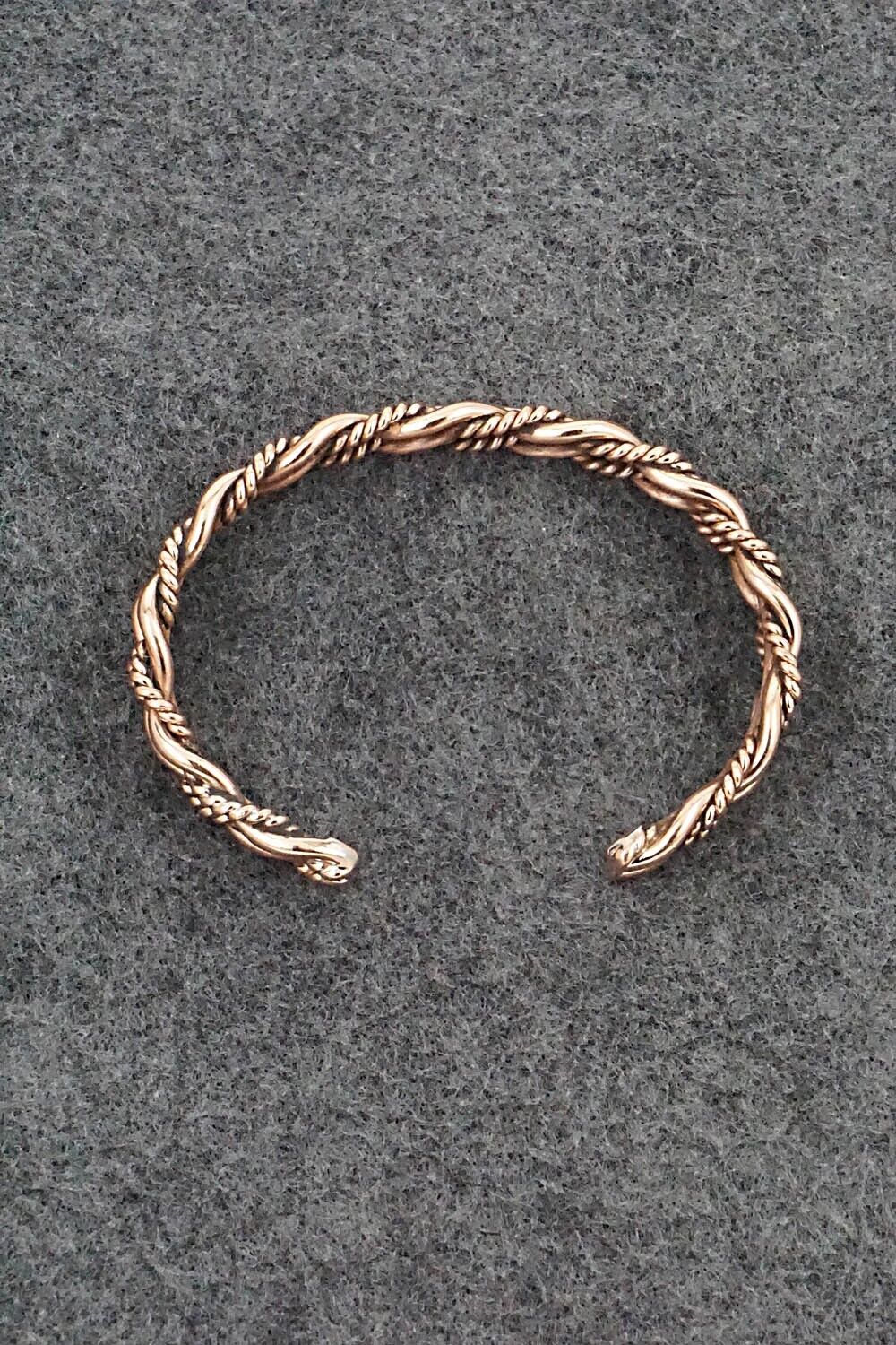 Copper Bracelet - Elaine Tahe