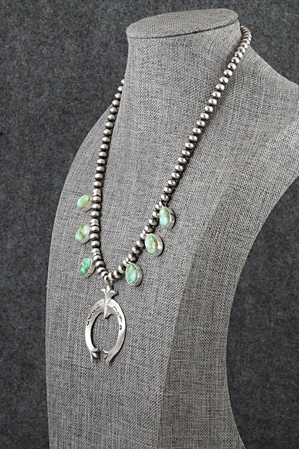 Turquoise & Sterling Silver Necklace - Latricia Largo
