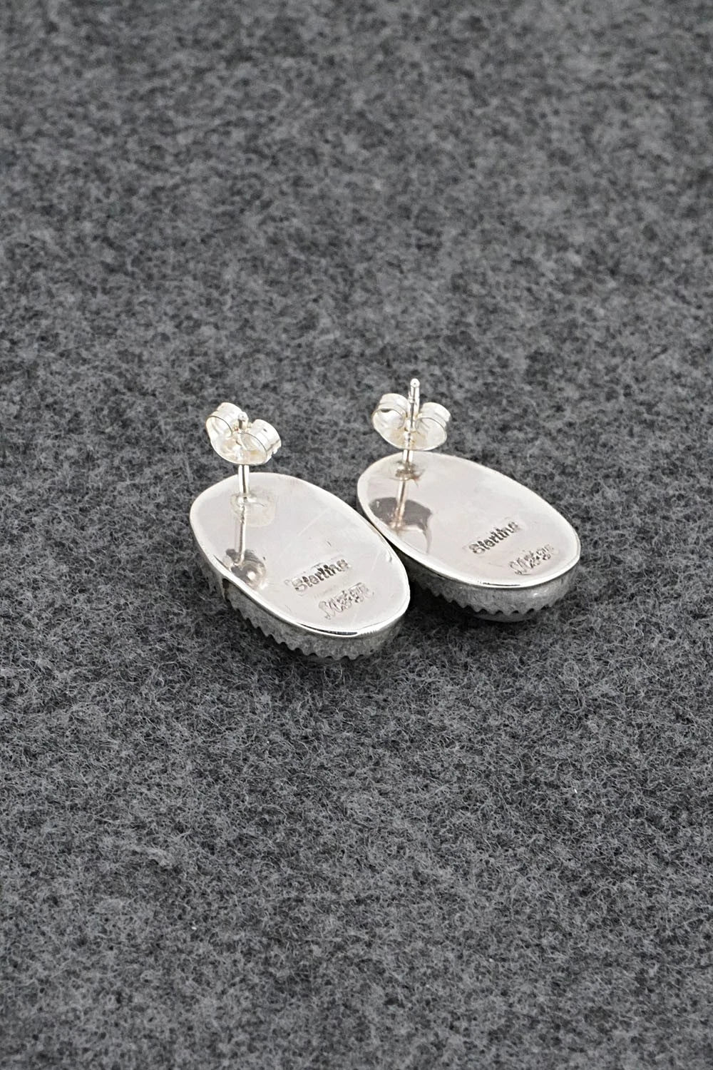 Morado & Sterling Silver Earrings - Murray Hannaweeka
