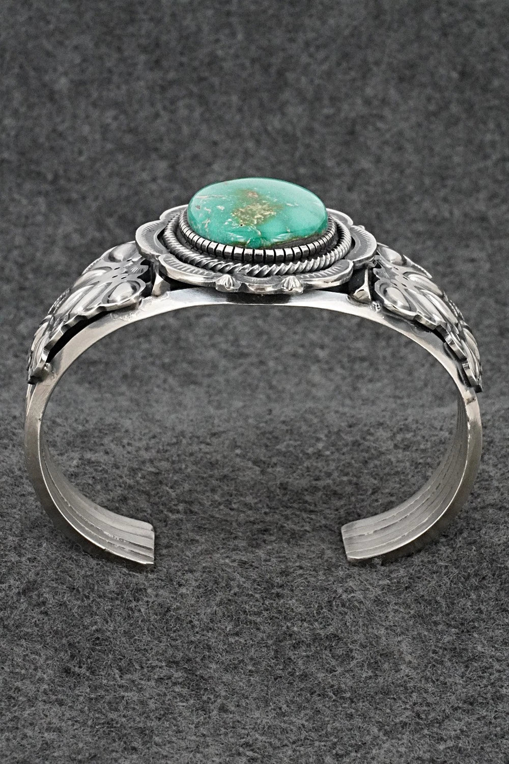 Turquoise & Sterling Silver Bracelet - Hank Vandever