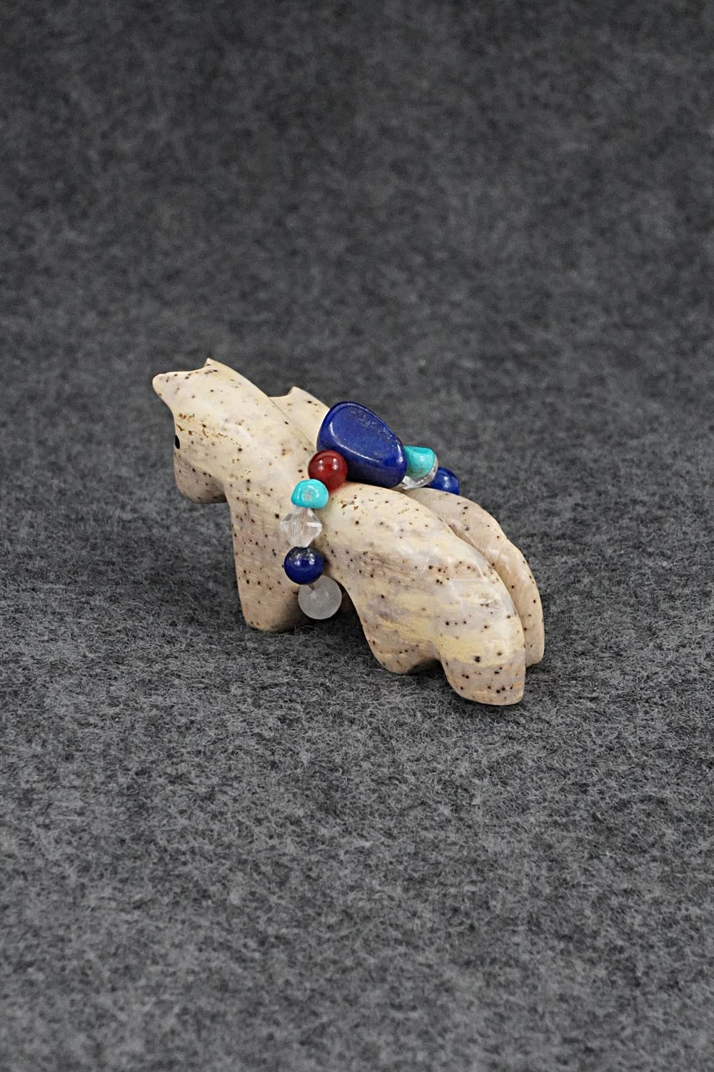 Horses Zuni Fetish Carving - Cheryl Beyuka