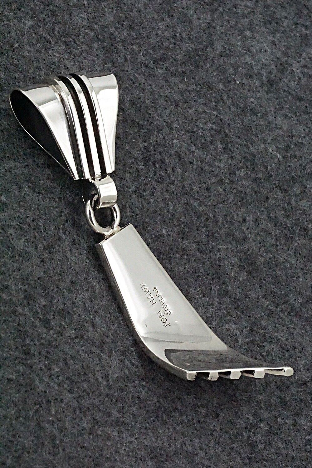 Sterling Silver Pendant - Tom Hawk