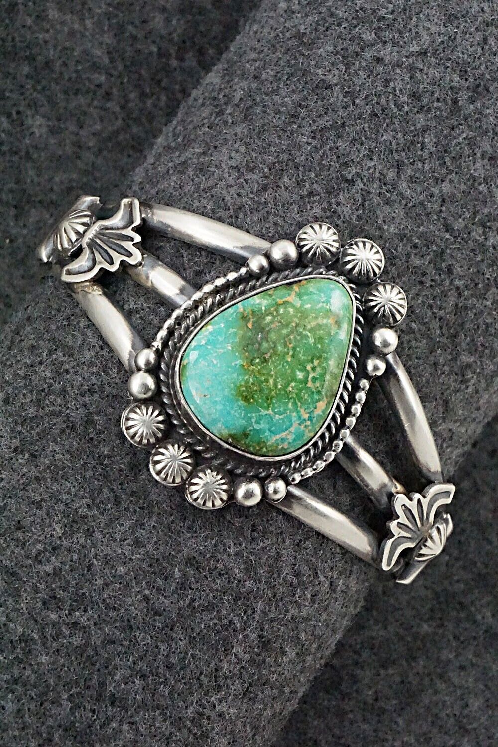 Turquoise & Sterling Silver Bracelet - Rosita Calladitto