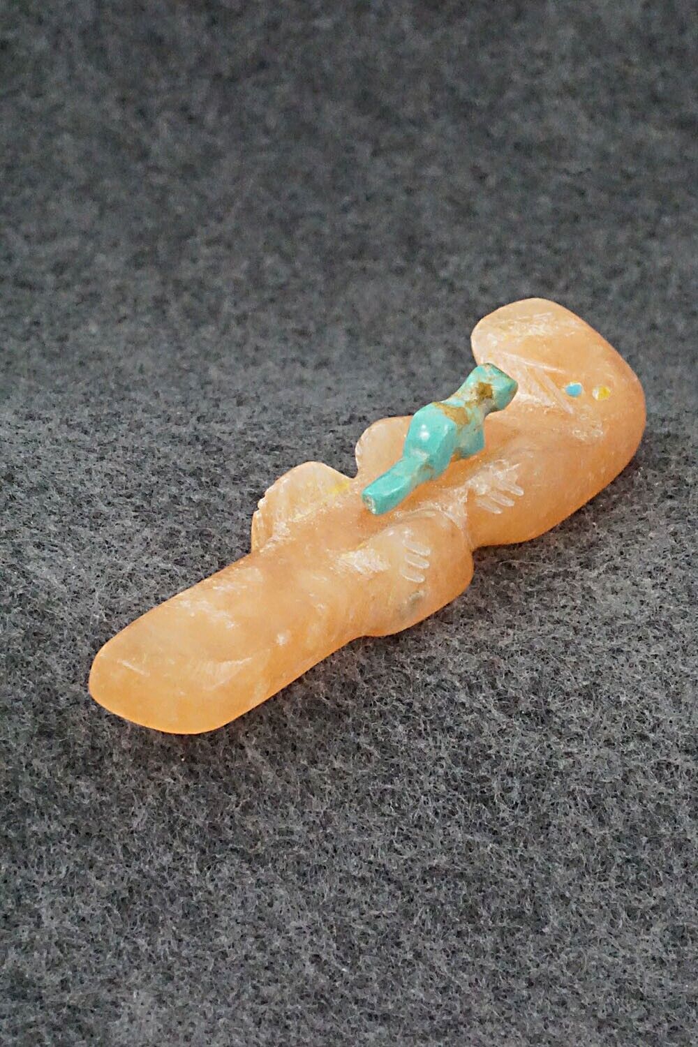 Otter and Pup Zuni Fetish Carving - Brandon Phillips