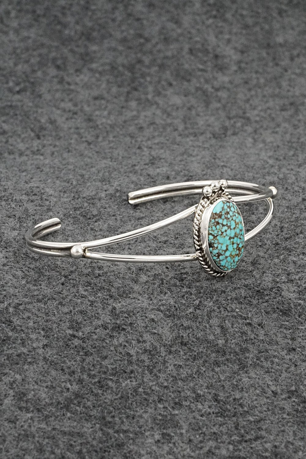 Turquoise & Sterling Silver Bracelet - Rena Begay