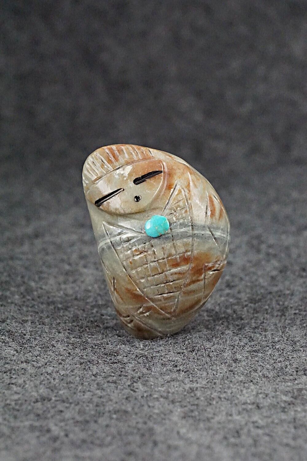 Corn Maiden Zuni Fetish Carving - Daniel Chattin