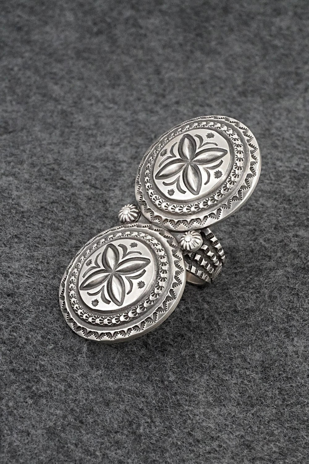 Sterling Silver Ring - Calvin Martinez - Size 8