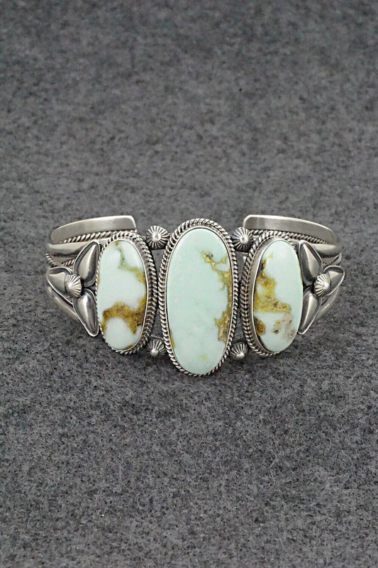 Variscite & Sterling Silver Bracelet - Derrick Gordon