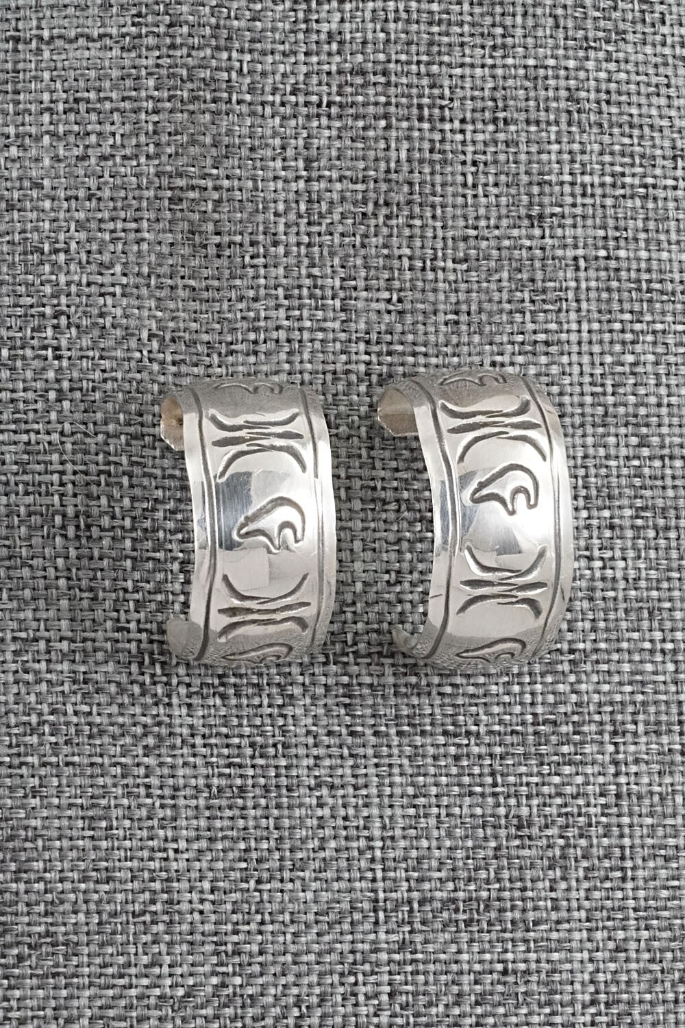 Sterling Silver Hoop Earrings - Nora Ashley