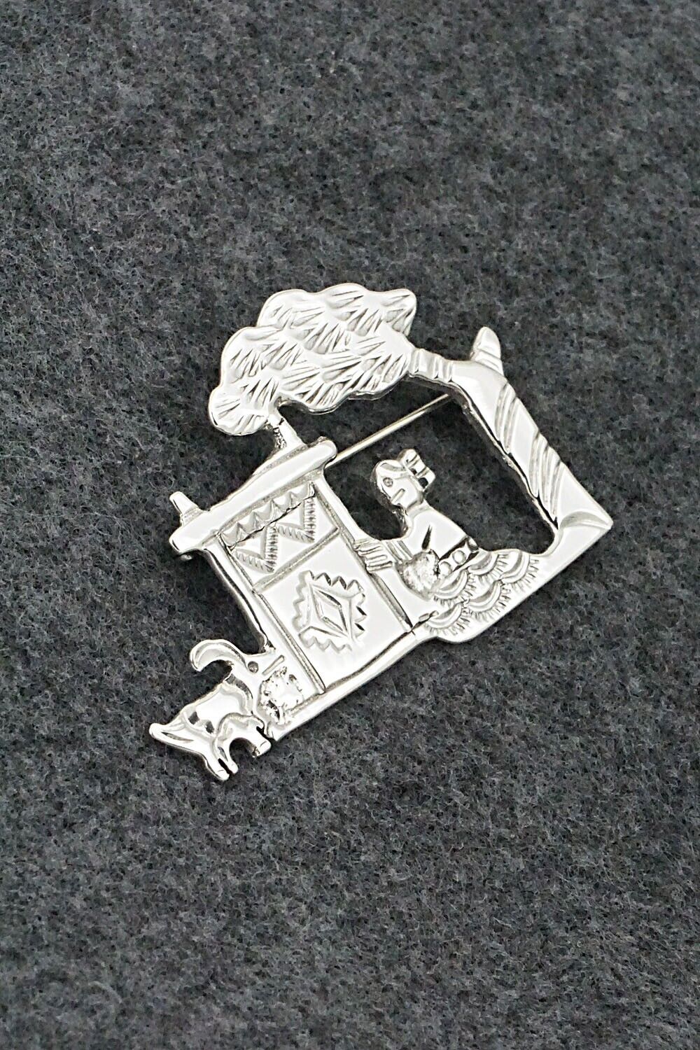 Sterling Silver Pin - Allison Manuelito