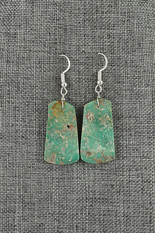Turquoise & Sterling Silver Earrings - Tammy Nolcot