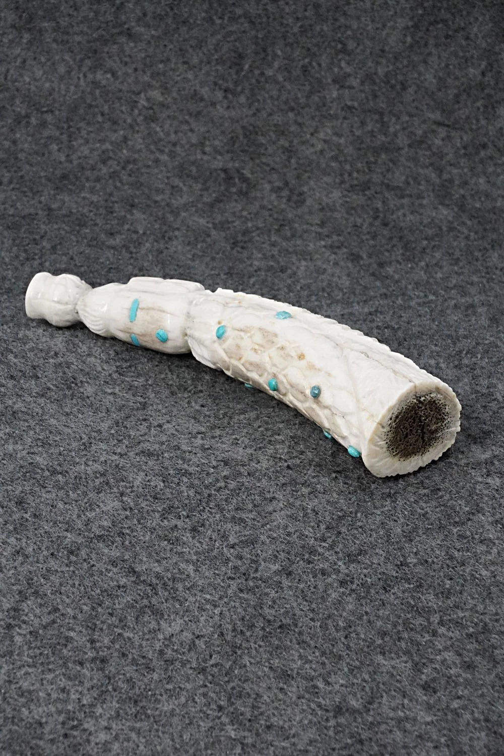 Corn Maiden Zuni Fetish Carving - Garrick Weeka