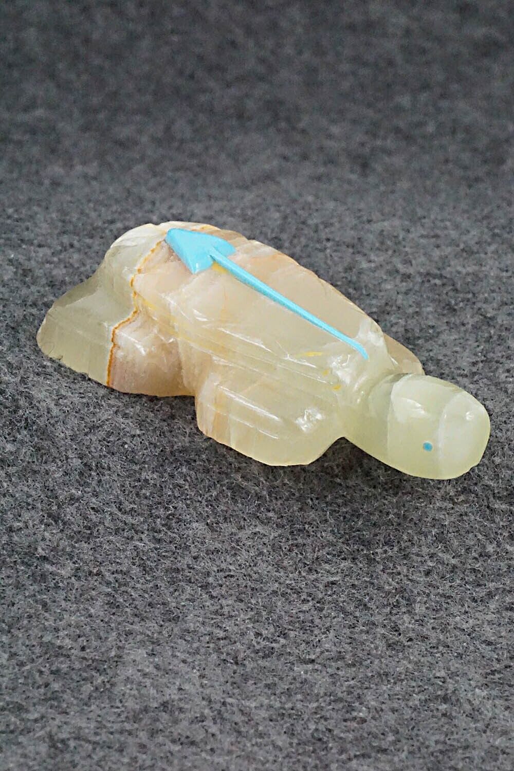 Turtle Zuni Fetish Carving - Bennie Bacy