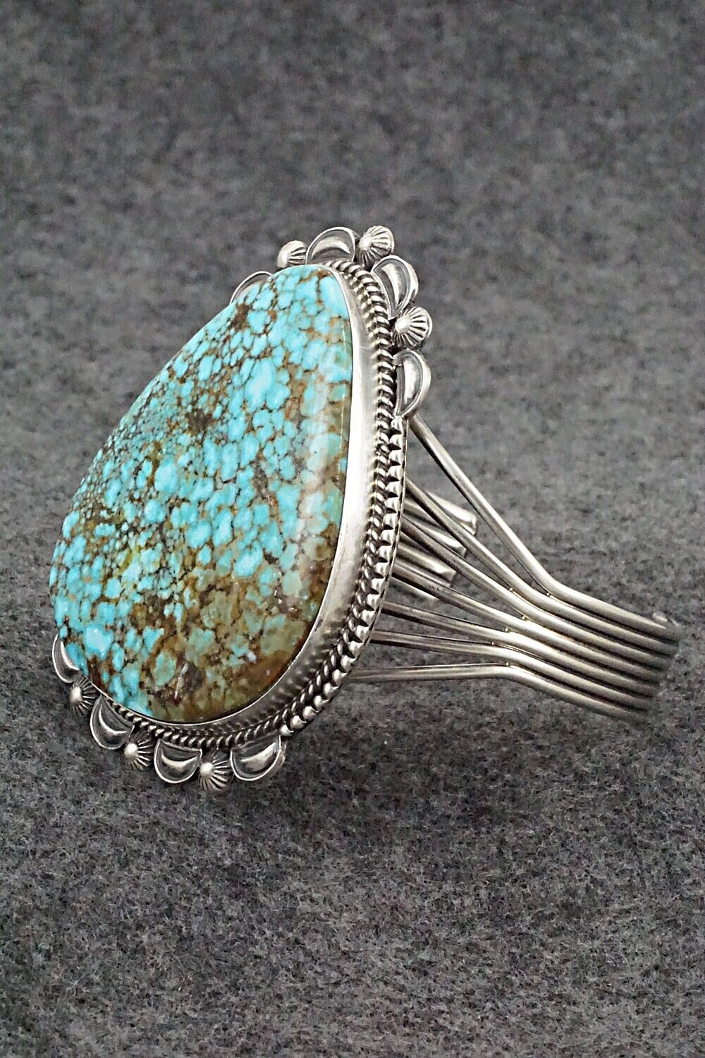 Turquoise & Sterling Silver Bracelet - Derrick Gordon