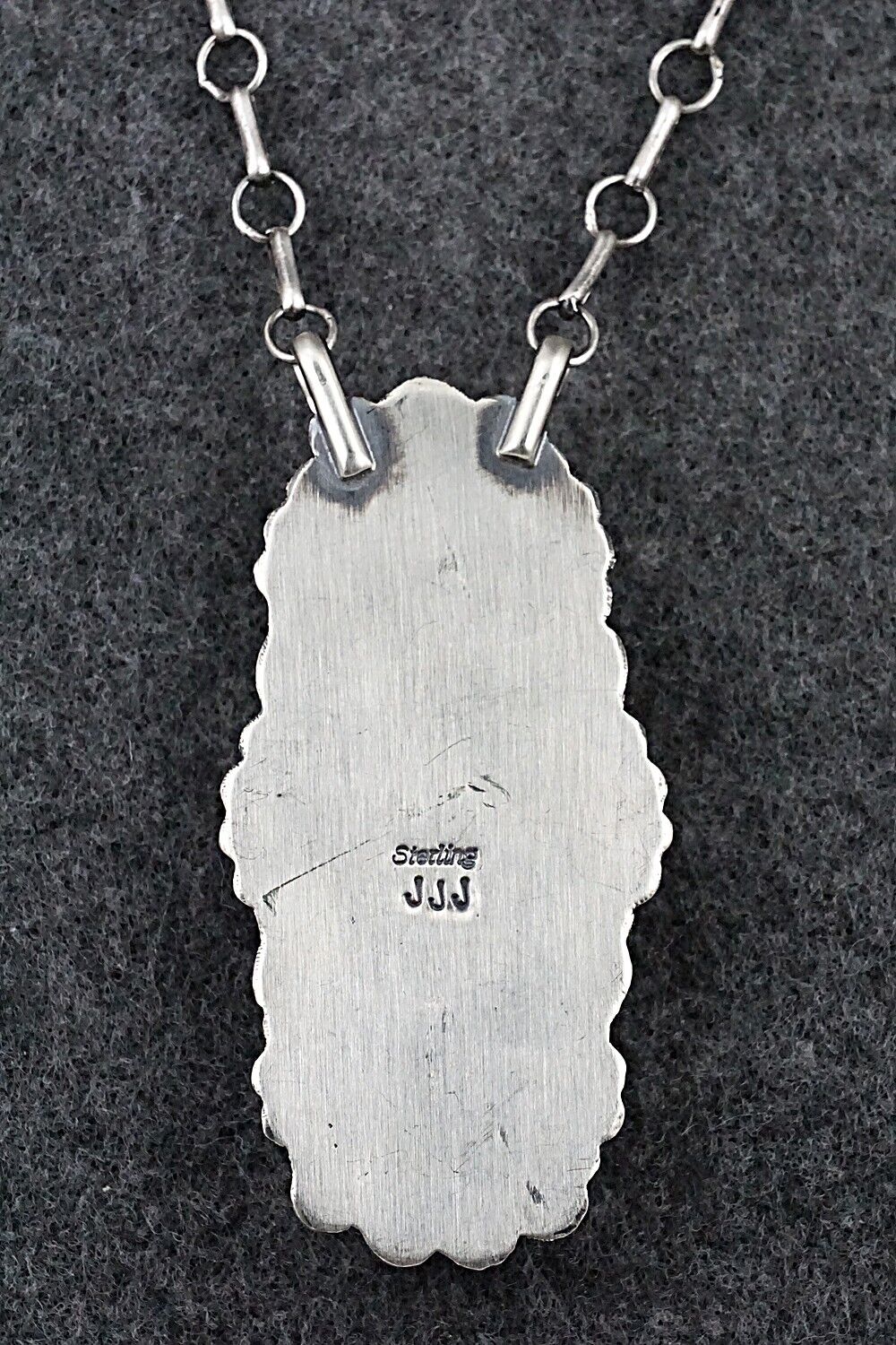 Turquoise & Sterling Silver Necklace - Jeff James