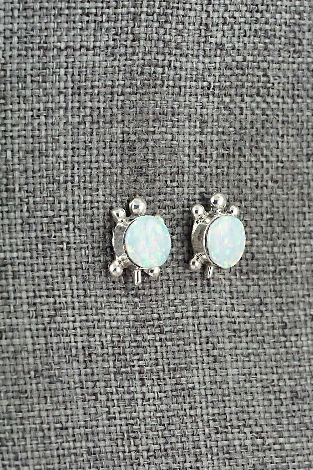 Opalite & Sterling Silver Earrings - Ashley Laate