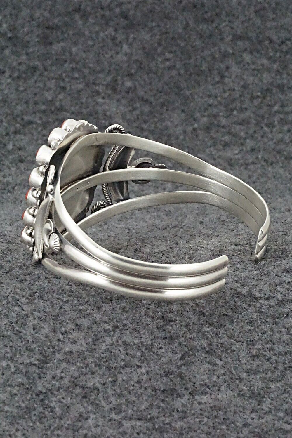 Coral & Sterling Silver Bracelet - Derrick Gordon