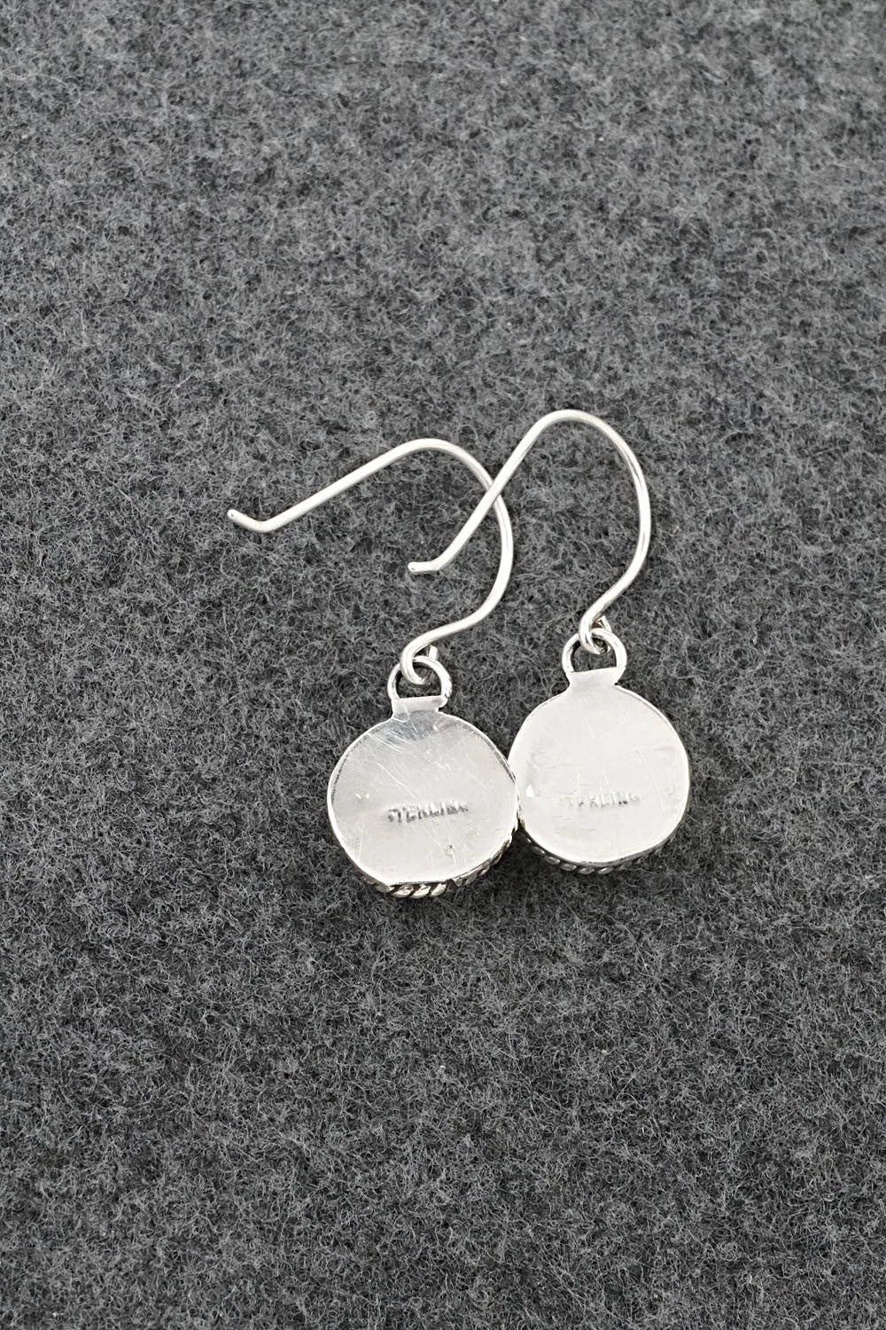 Turquoise & Sterling Silver Earrings - Rosemary Saunders