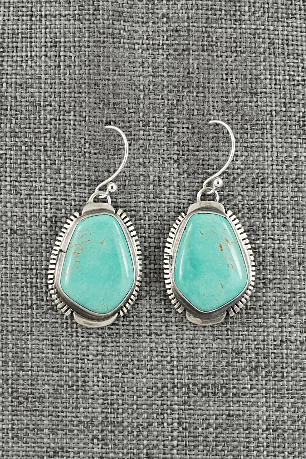 Turquoise & Sterling Silver Earrings - Thomas Francisco
