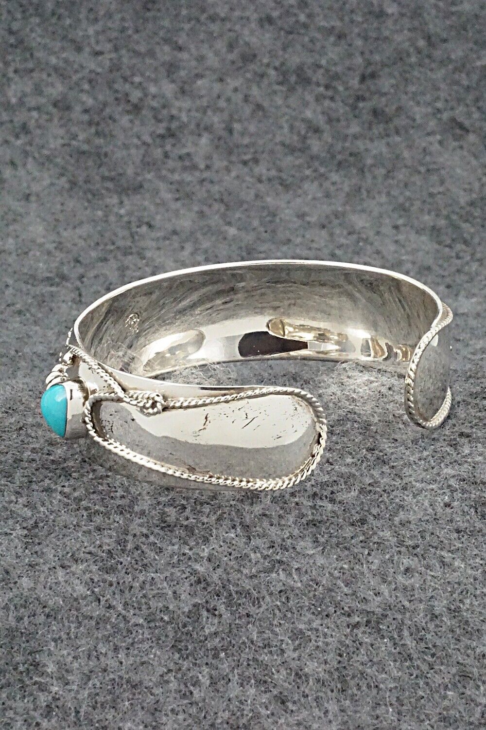 Turquoise & Sterling Silver Bracelet - Bobby Platero