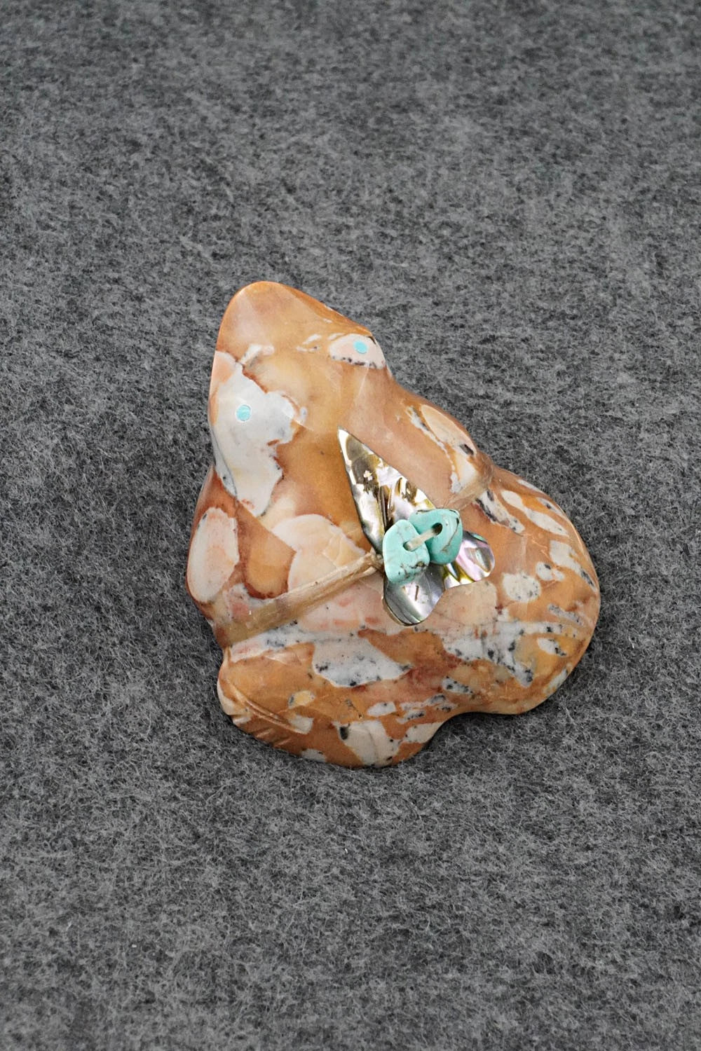 Frog Zuni Fetish Carving - Daphne Quam