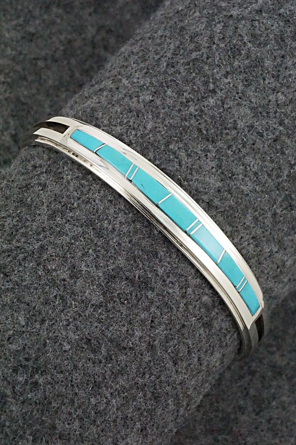 Turquoise & Sterling Silver Bracelet - Wilbert Muskett Jr.