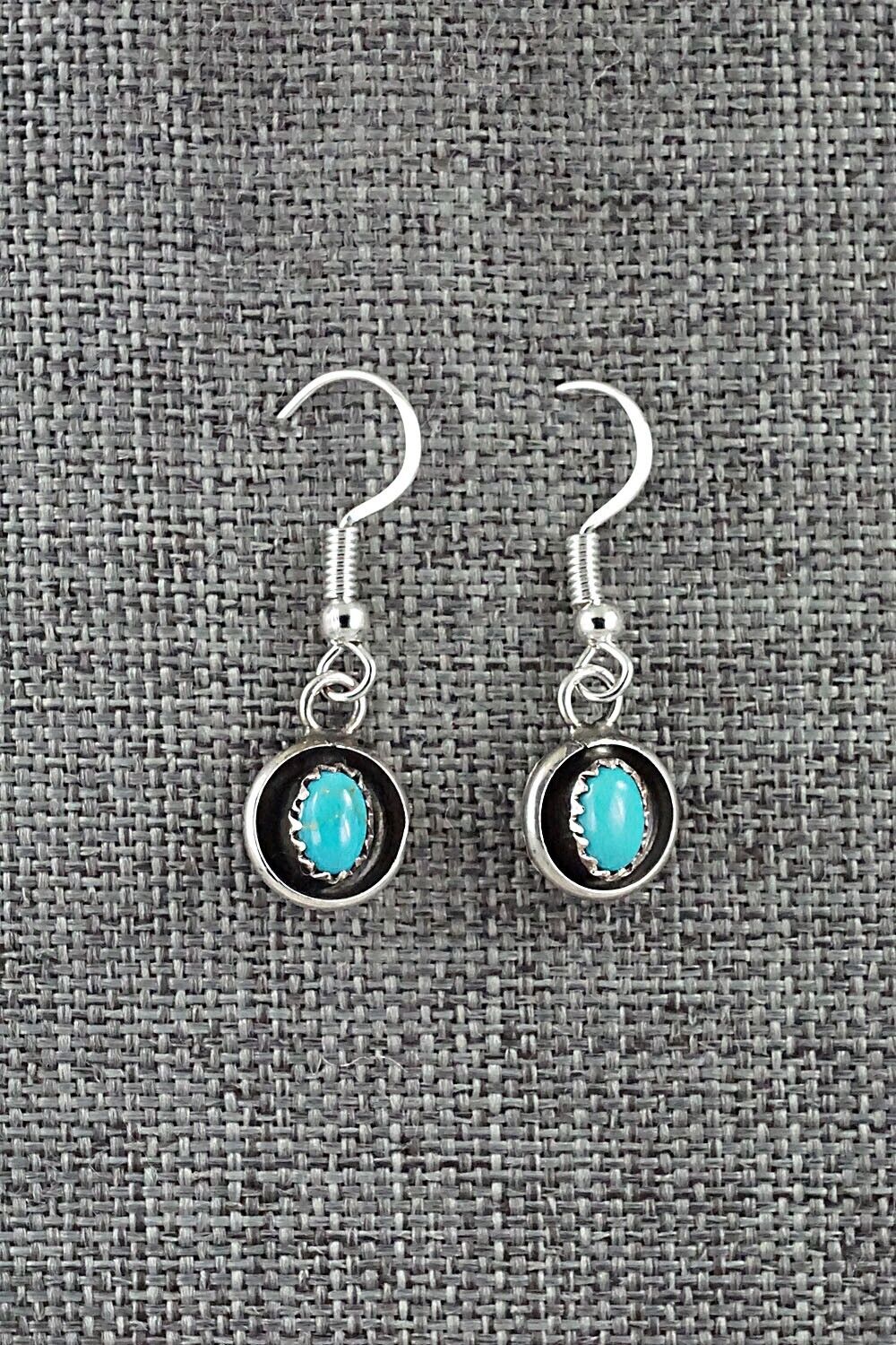 Turquoise & Sterling Silver Squash Blossom Set - Phil Garcia