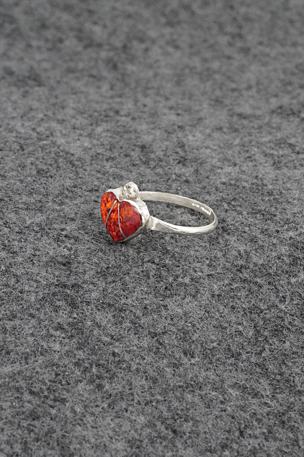 Opalite & Sterling Silver Ring - Ola Eriacho - Size 6