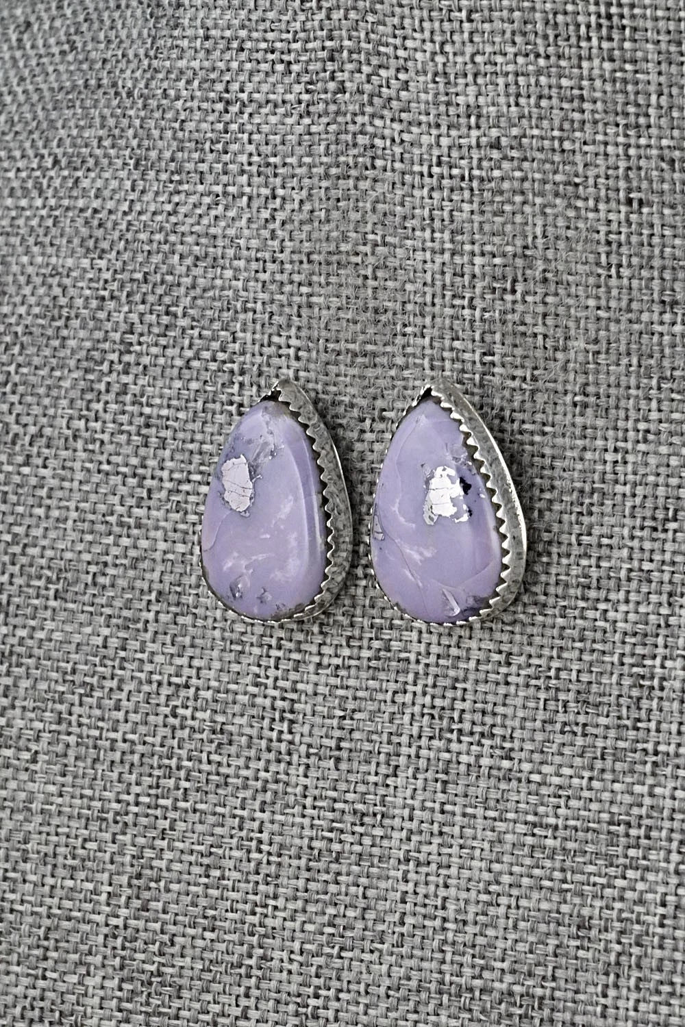 Morado & Sterling Silver Earrings - Murray Hannaweeka