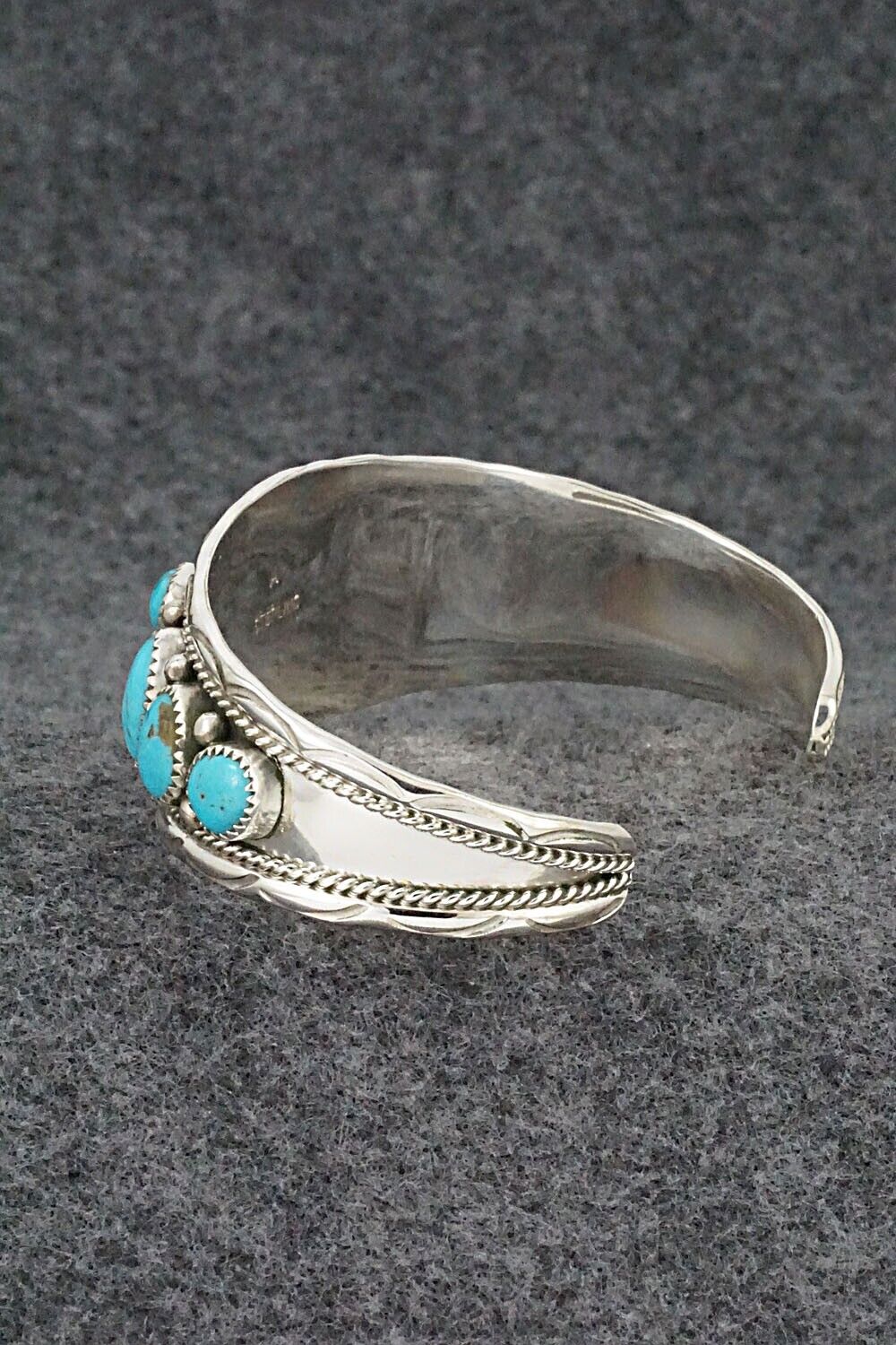 Turquoise & Sterling Silver Bracelet - Anita Whitegoat
