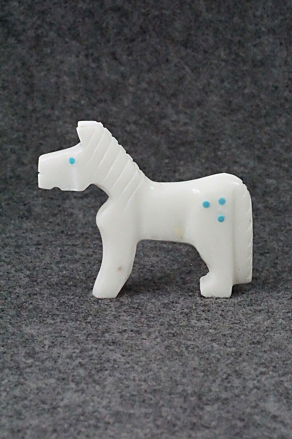 Horse Zuni Fetish Carving - Todd Etsate