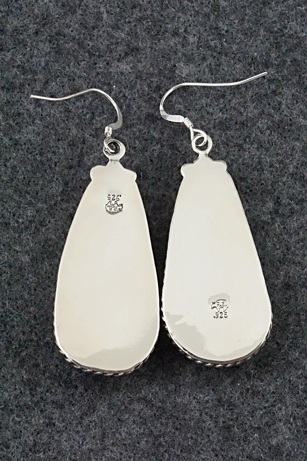 Turquoise & Sterling Silver Earrings - Brandon Belin