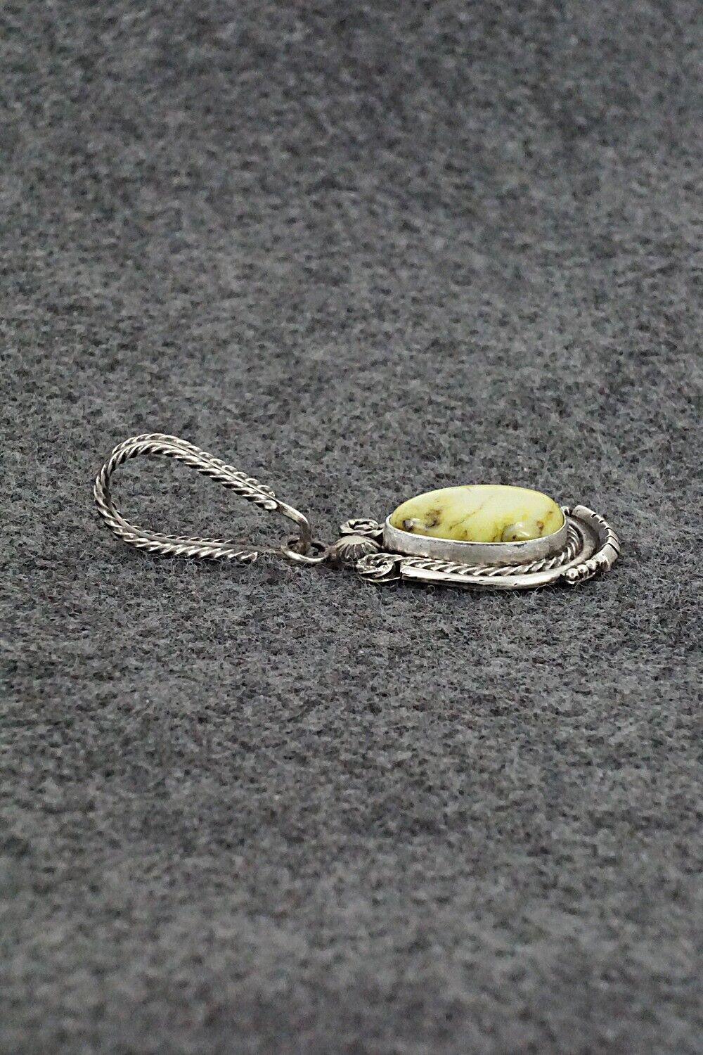 Variscite & Sterling Silver Pendant - Samuel Yellowhair