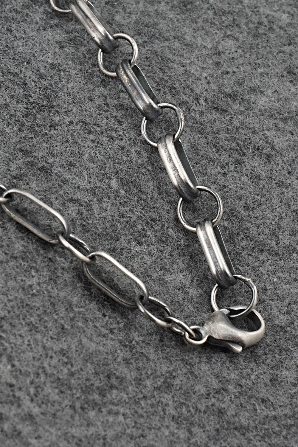 Spiny Oyster & Sterling Silver Necklace Set - Darrin Livingston
