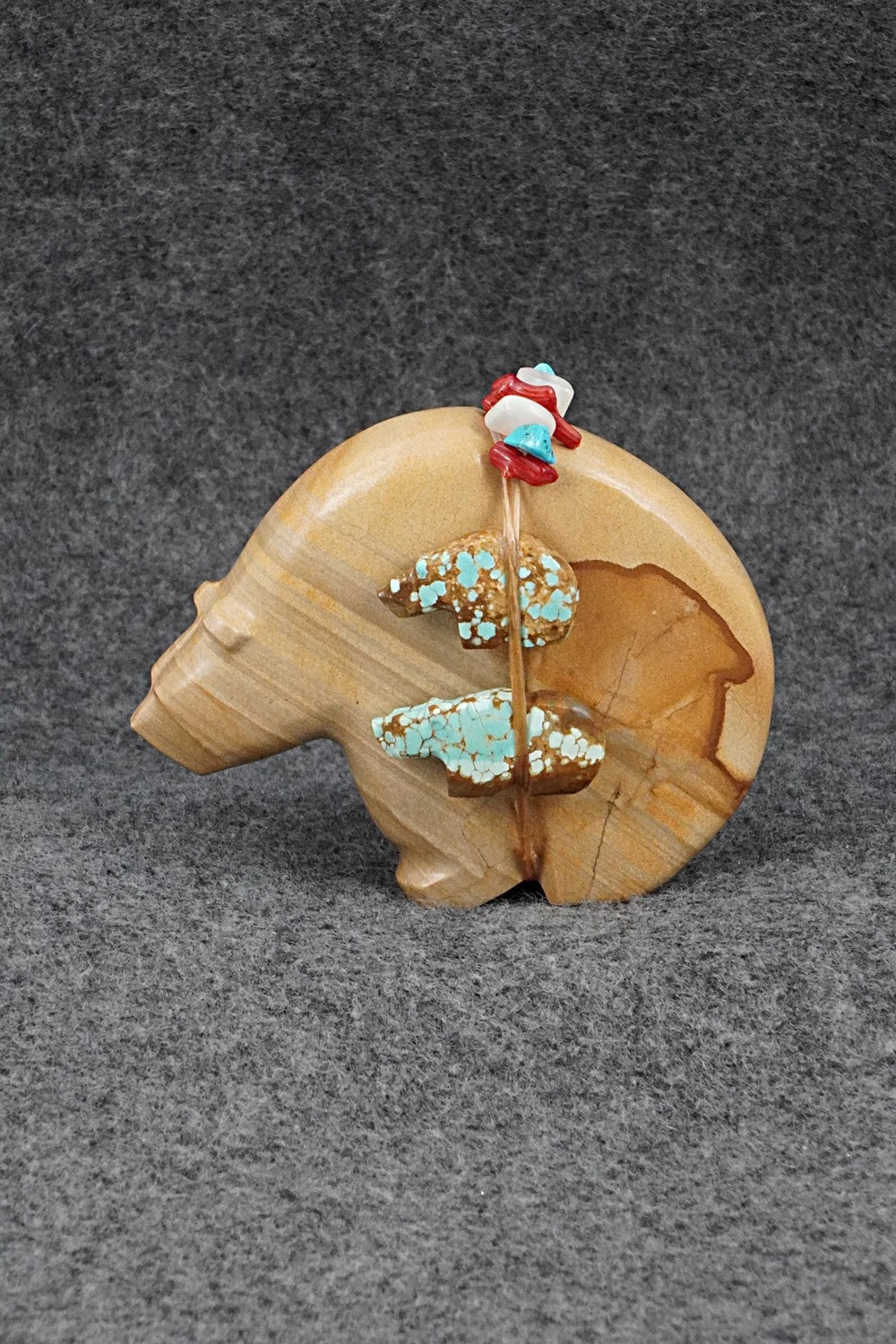 Bear Zuni Fetish Carving - Farlan & Paulette Quam