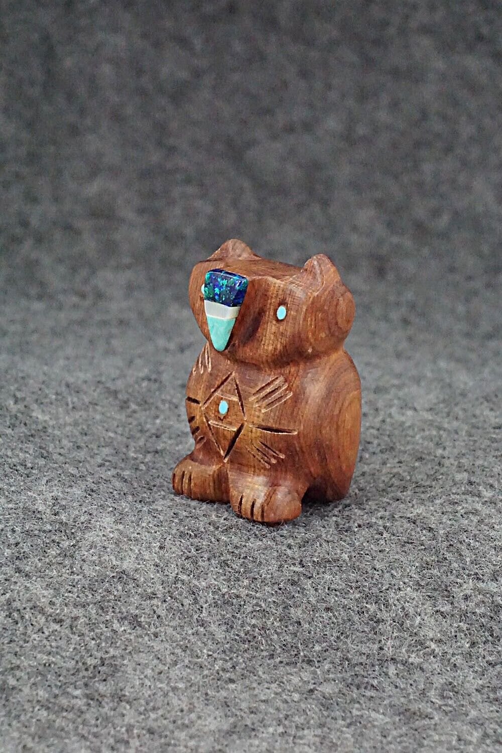 Owl Zuni Fetish Carving - Brandon Phillips