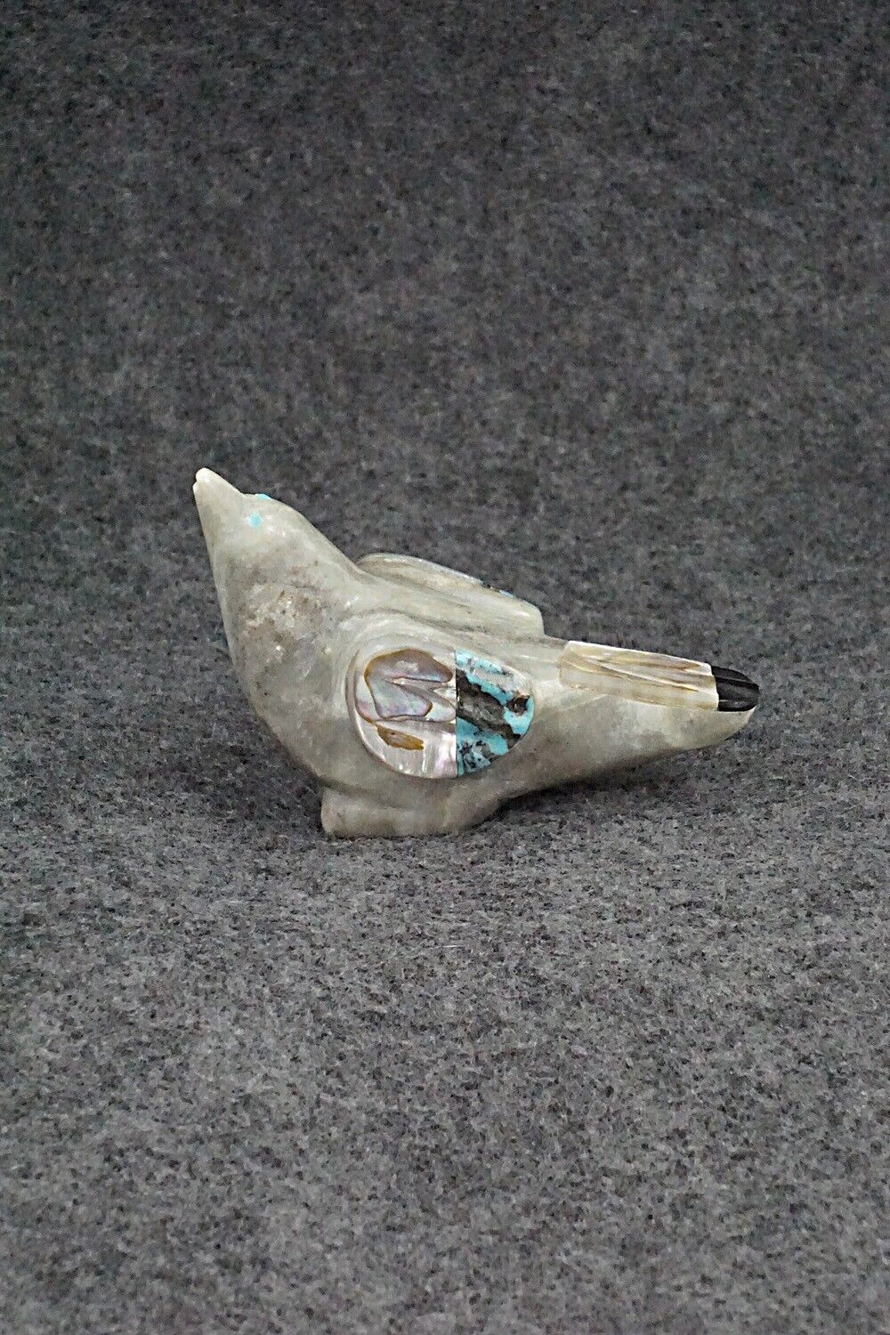 Bird Zuni Fetish Carving - Delvin Leekya