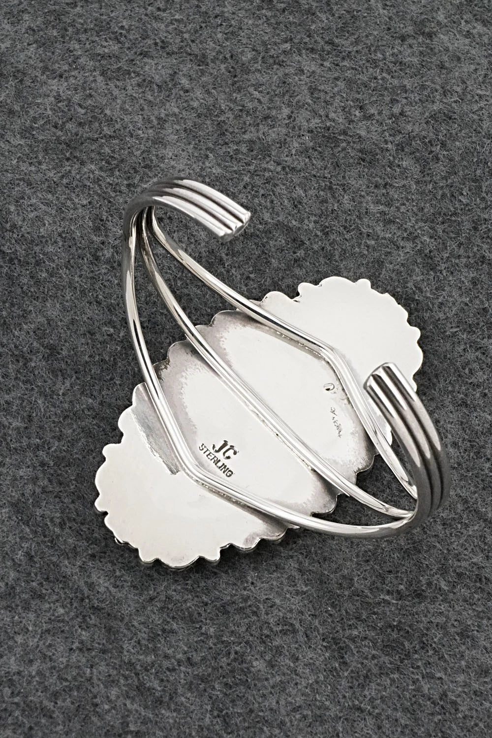 Turquoise & Sterling Silver Bracelet - Jennifer Cayaditto