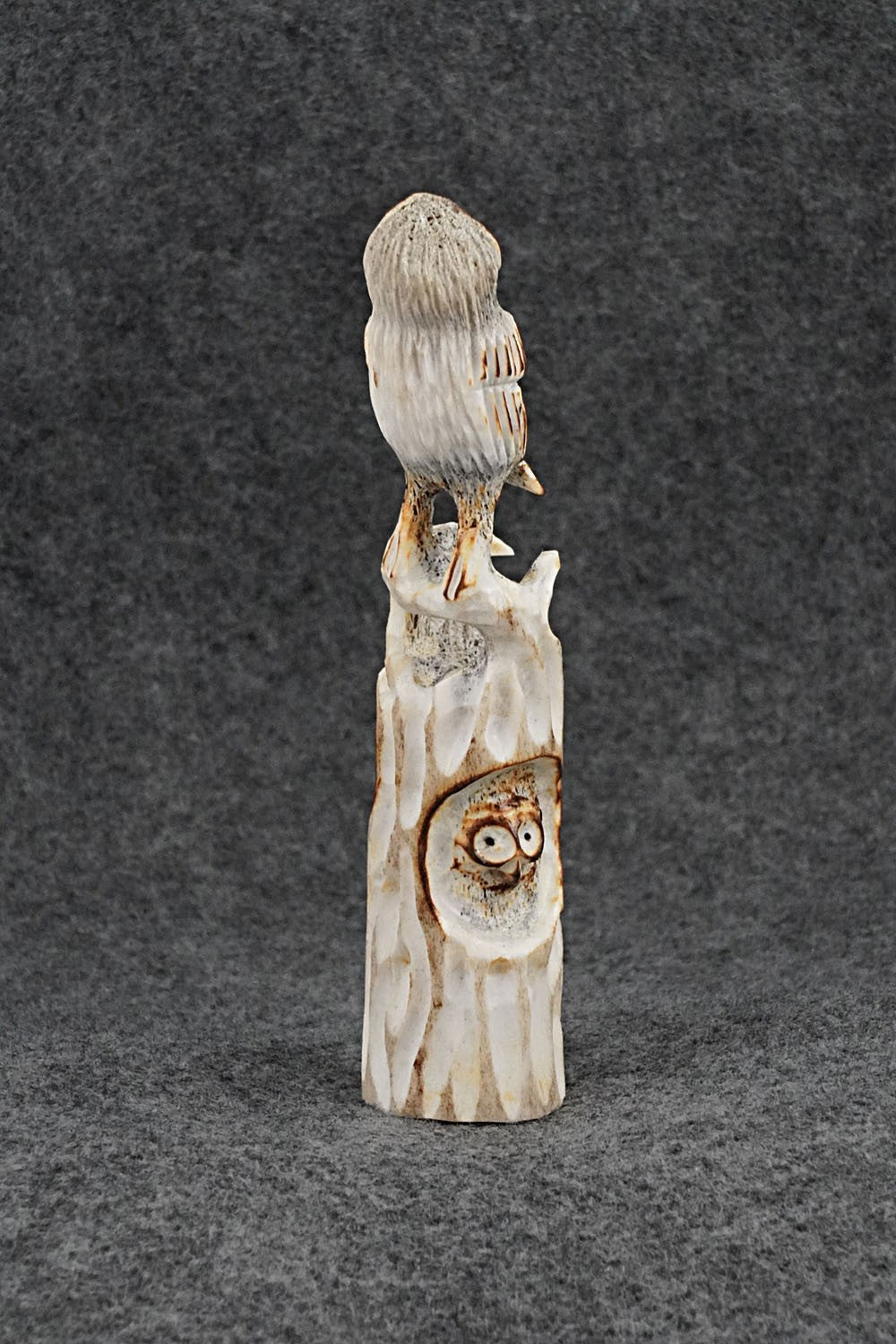 Owl Zuni Fetish Carving - Ruben Najera