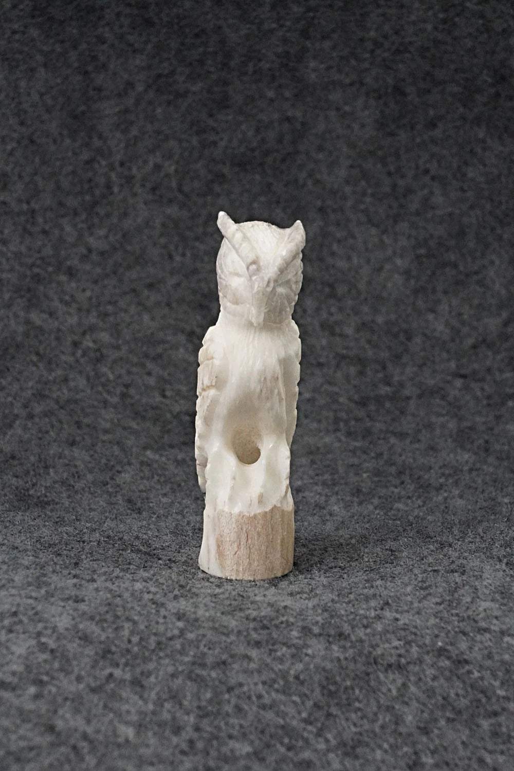 Owl Zuni Fetish Carving - Chris Peina