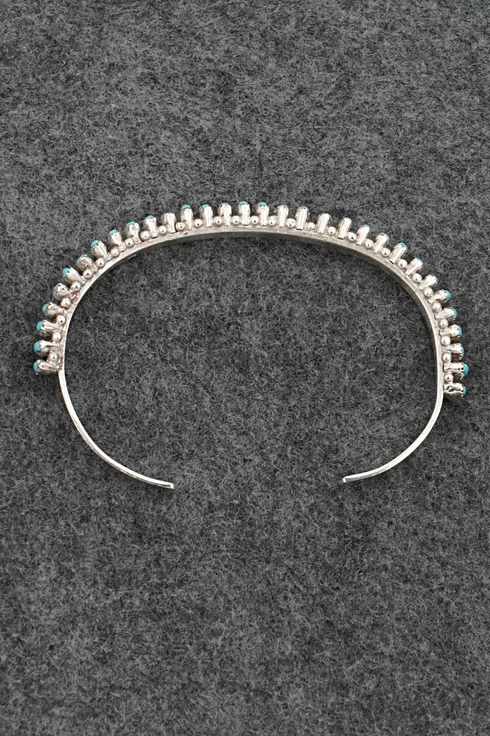 Turquoise & Sterling Silver Bracelet - Aurelia Hughte