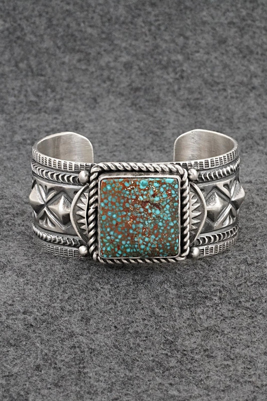Turquoise & Sterling Silver Bracelet - Arnold Blackgoat