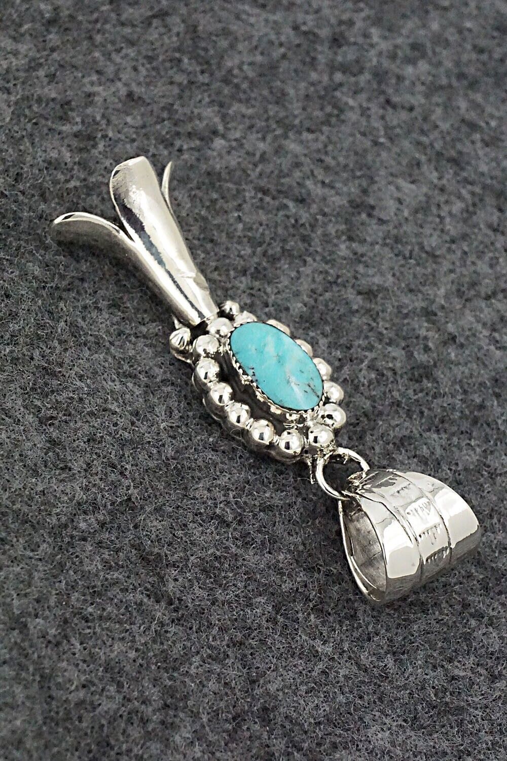 Turquoise & Sterling Silver Pendant - Patsy Lee