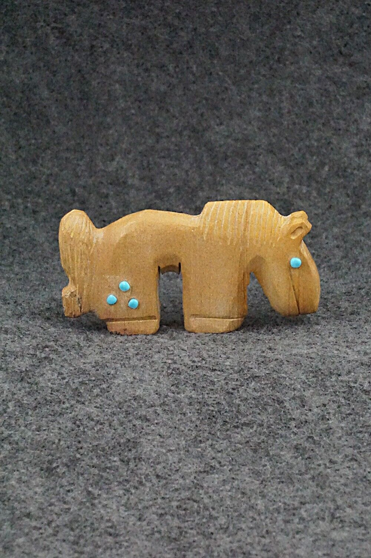 Horse Zuni Fetish Carving - Cody Chavez