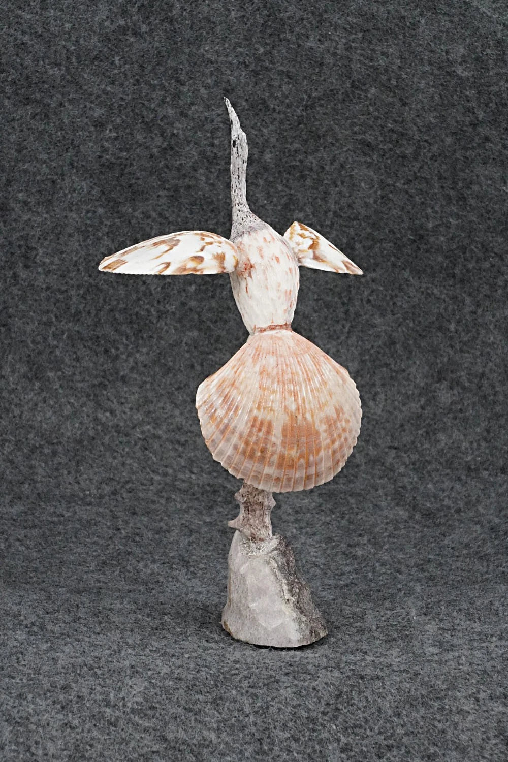 Sandhill Crane Zuni Fetish Carving - Ruben Najera