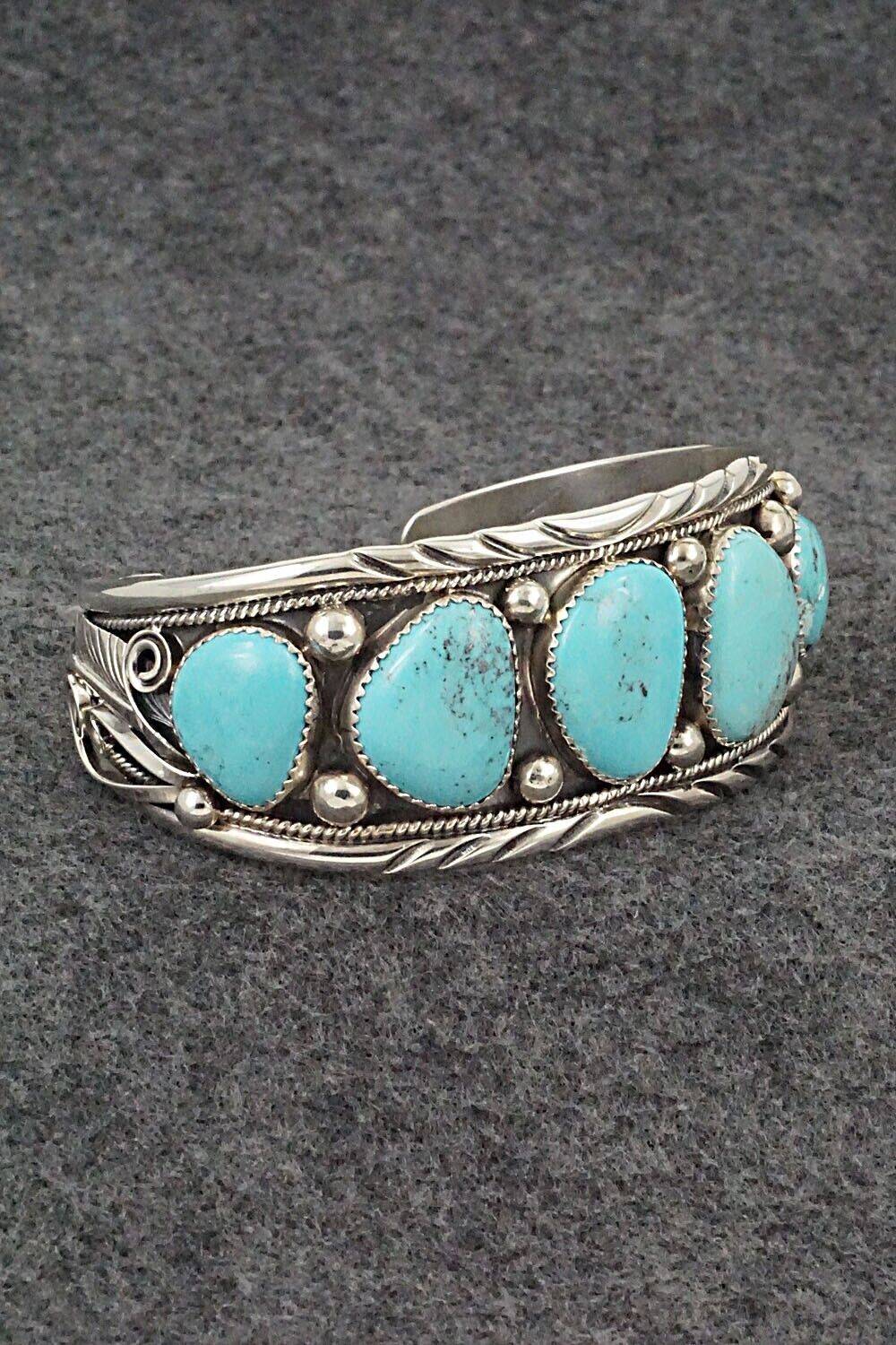 Turquoise & Sterling Silver Bracelet - Davey Morgan