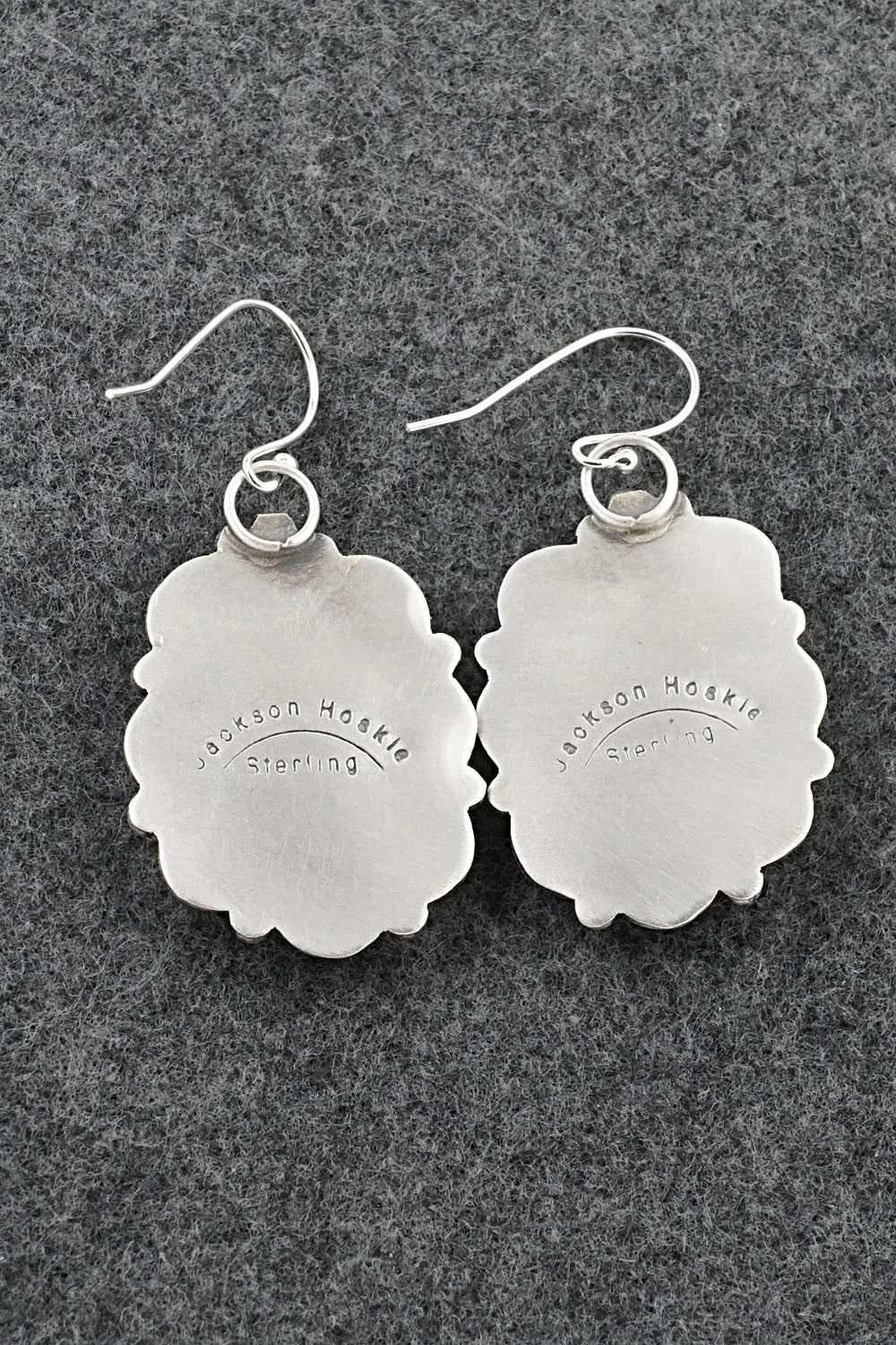 Turquoise & Sterling Silver Earrings - Jackson Hoskie