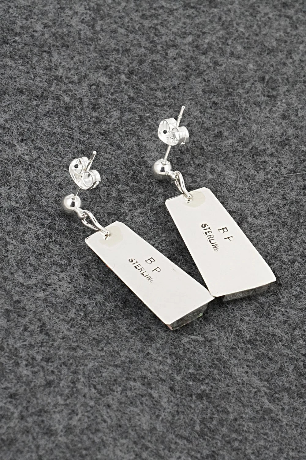 Opalite & Sterling Silver Earrings - Brenda Pete